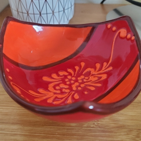 Del Rio Salado Ceramic Pottery Handmade in Spain Small Bowl 4"  7Oz - Picture 8 of 14